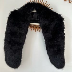 Chico’s Faux Fur Stole Scarf